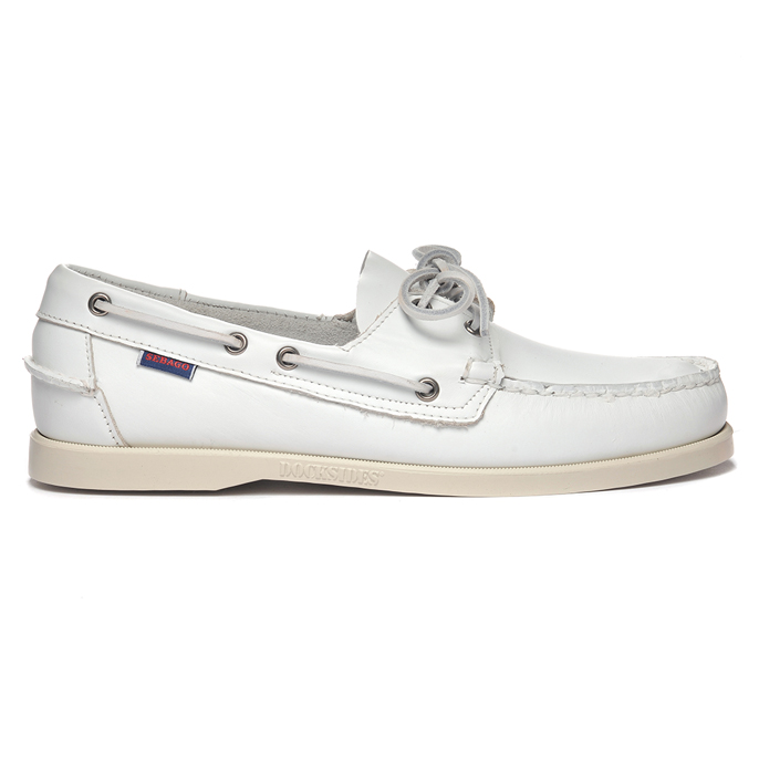 SEBAGO CHAUSSURES SEB. DOCKSIDES P. WHITE
