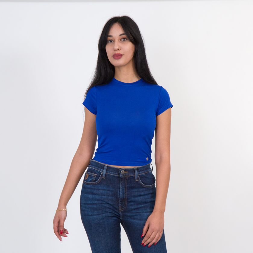 LOIS T-SHIRT MAILLE-03 CROCOS FEM NAT