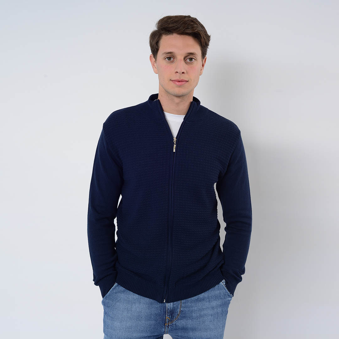 LEE COOPER GILET MAILLE-07 LCH2316 HOM NAT.