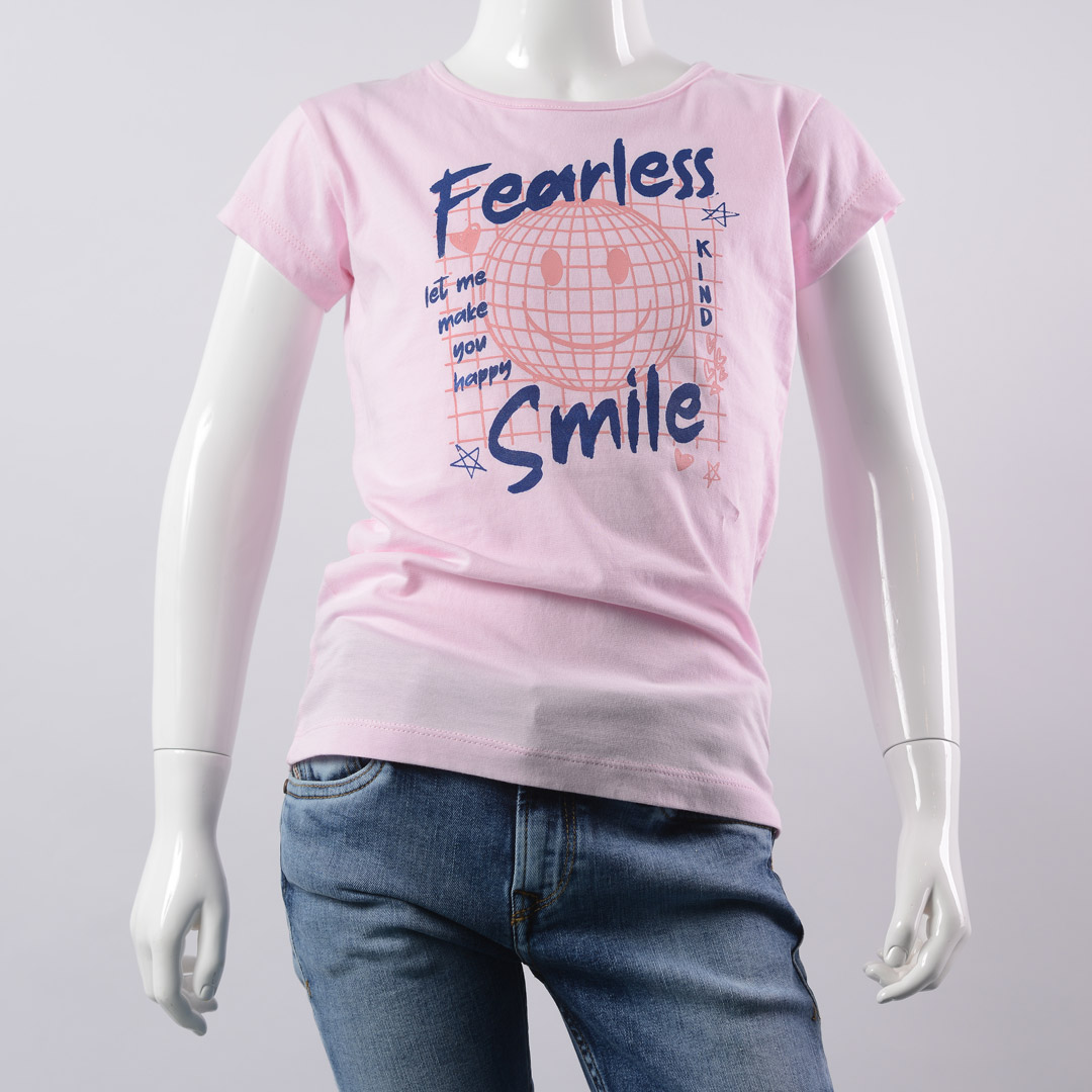 LOIS T-SHIRT MAILLE-02 SMILE FIL NAT.