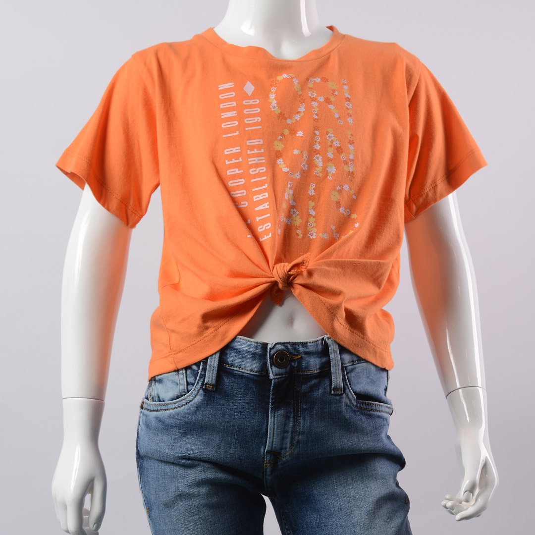 Lee Cooper T-Shirt Maille-21 Imy Fille Nat.