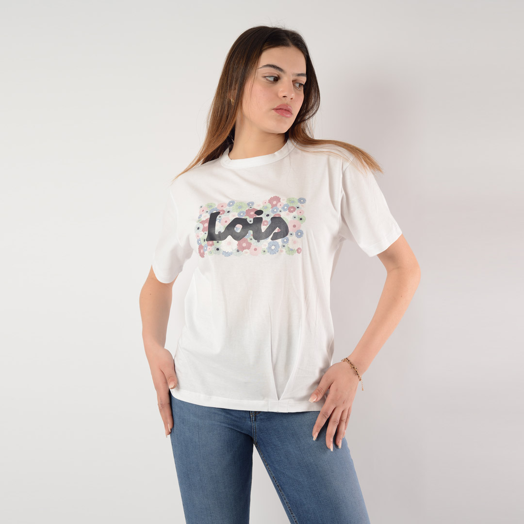 LOIS T-SHIRT MAILLE-01 SINDY FEM NAT.
