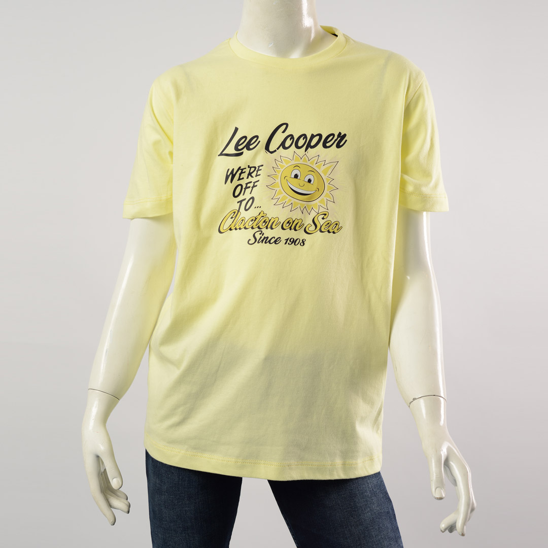 LEE COOPER T-SHIRT MAILLE-30 YANIS ENF NAT.