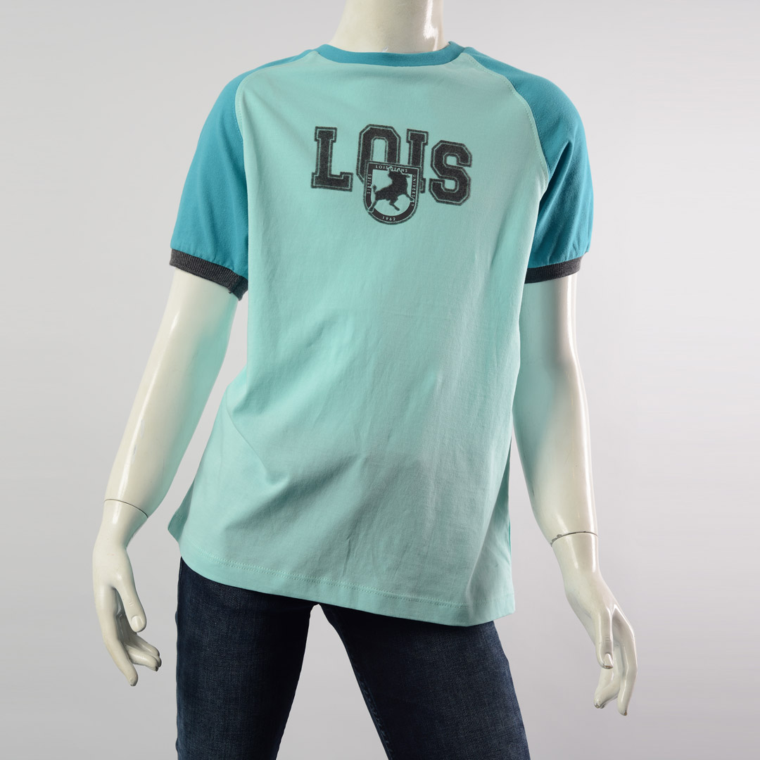 LOIS T-SHIRT MAILLE-04 LEO ENF NAT.