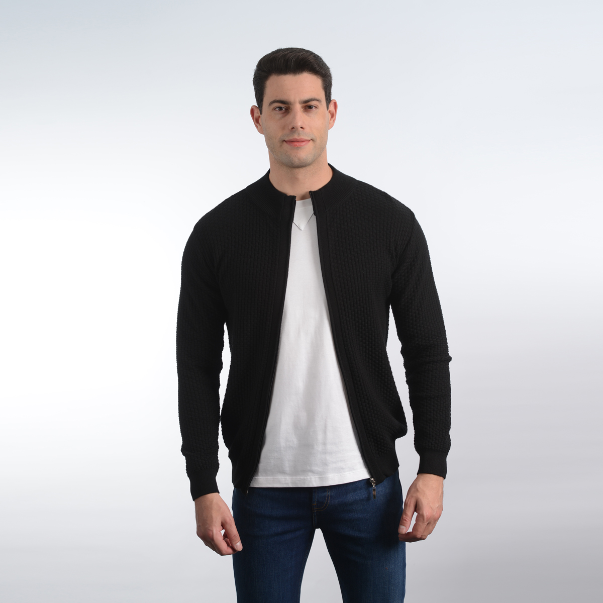 LOIS GILET MAILLE-02 LSH2215 HOM NAT.
