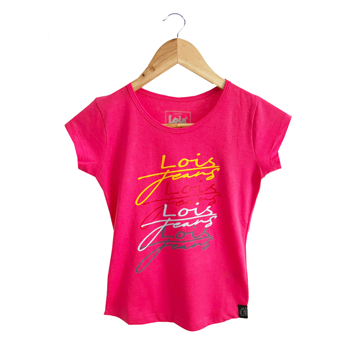 Lois T-Shirt Fille Maille-02 Sasha Fille Nat.