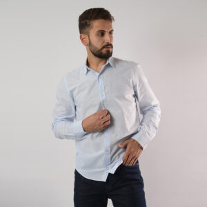 Lee Cooper Chemise Toicrj-10 Ch.ML.Stra Homme Nat.