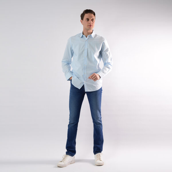 Lee Cooper Chemise Toicrj-12 Ch.ML.Stra Homme Nat.