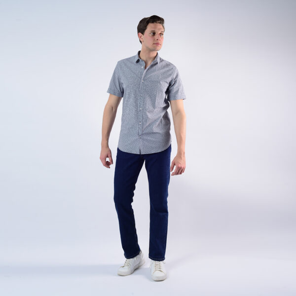 Lee Cooper Chemise Toicrj-03 Ch.MC.Stra Homme Nat.