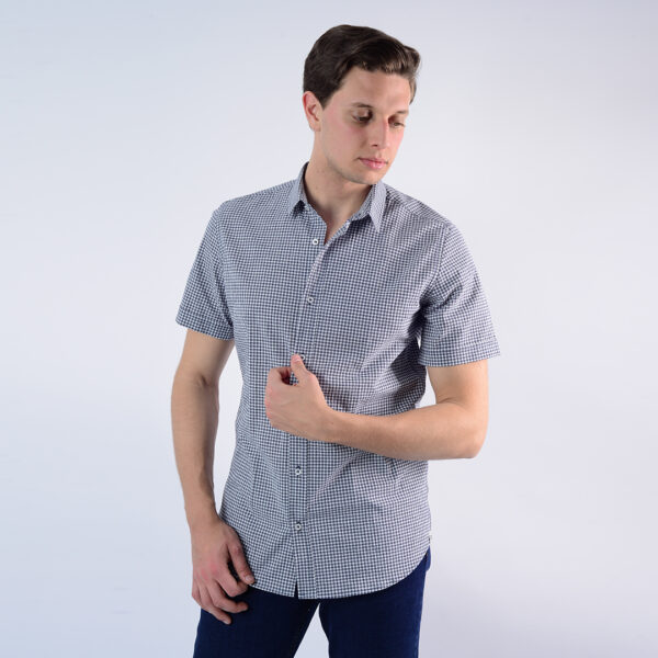 Lee Cooper Chemise Toicrj-03 Ch.MC.Stra Homme Nat.
