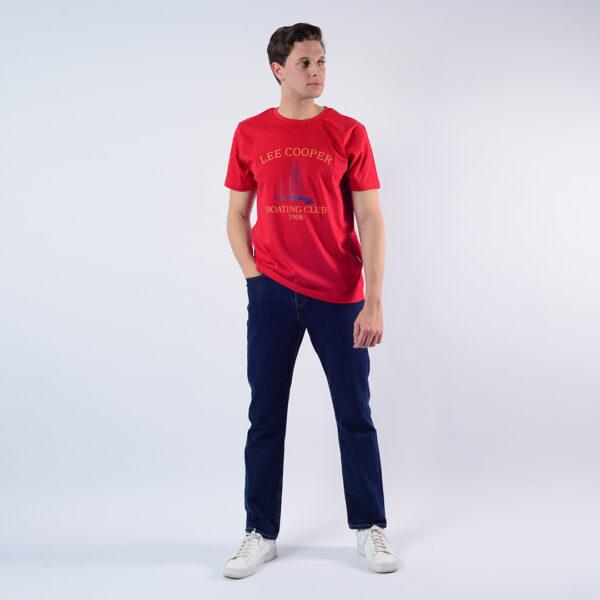 Lee Cooper T-Shirt Maille-05 Boating Homme Nat.