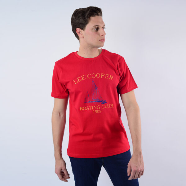 Lee Cooper T-Shirt Maille-05 Boating Homme Nat.