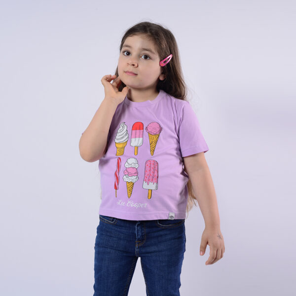 Lee Cooper T-Shirt Maille-07 Sybil Fille Nat.