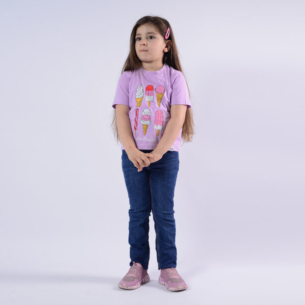 Lee Cooper T-Shirt Maille-07 Sybil Fille Nat.