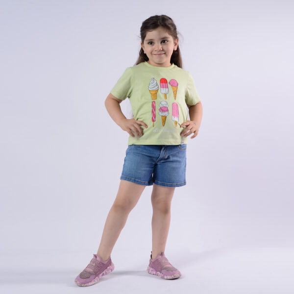Lee Cooper T-Shirt Maille-12 Sybil Fille Nat.