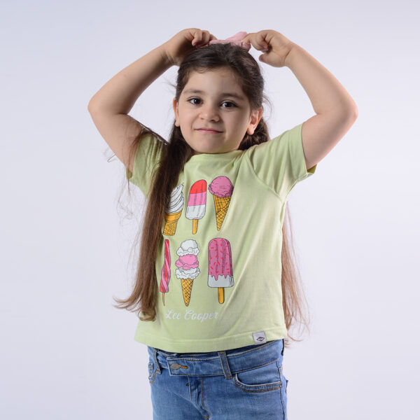 Lee Cooper T-Shirt Maille-12 Sybil Fille Nat.