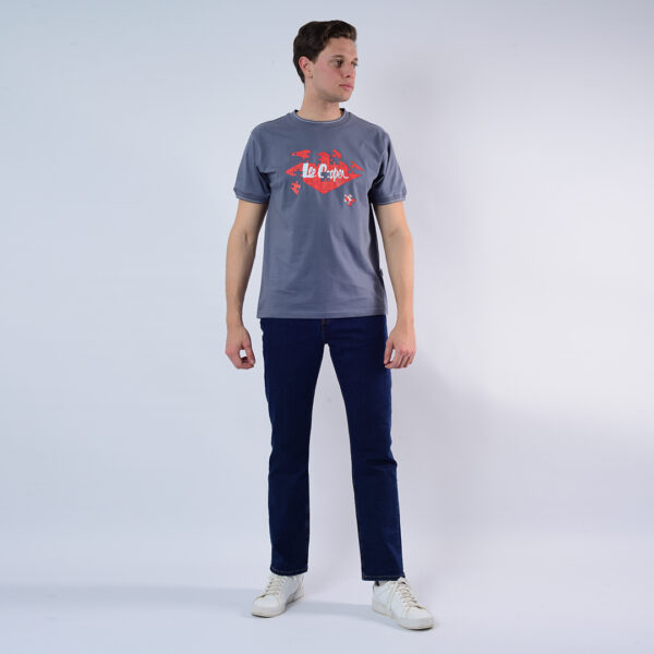 LEE COOPER T-SHIRT MAILLE-15 RIVER HOM NAT.