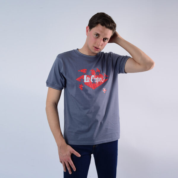 LEE COOPER T-SHIRT MAILLE-15 RIVER HOM NAT.