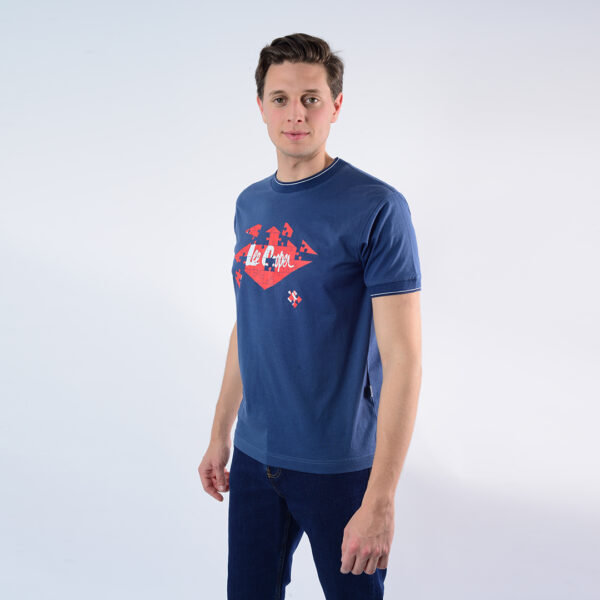 Lee Cooper T-Shirt Maille-26 River Homme Nat.