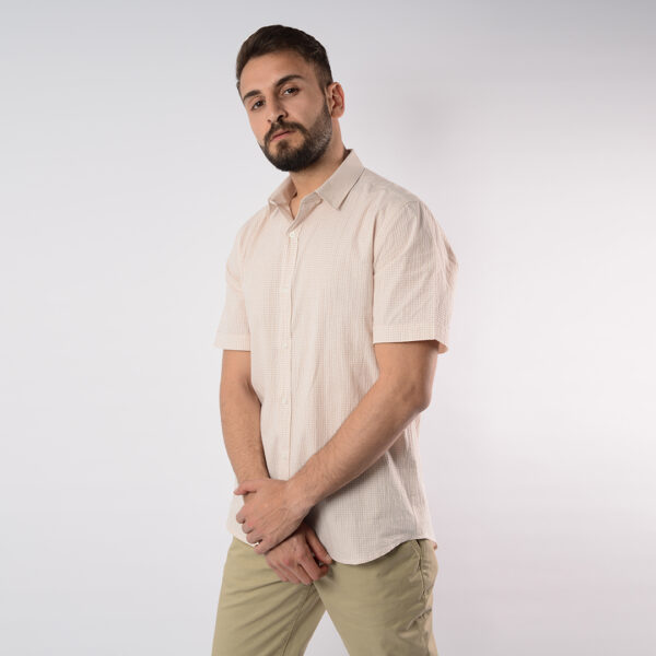 Lee Cooper Chemise Toicrj-08 Ch.MC.Stra Nat.