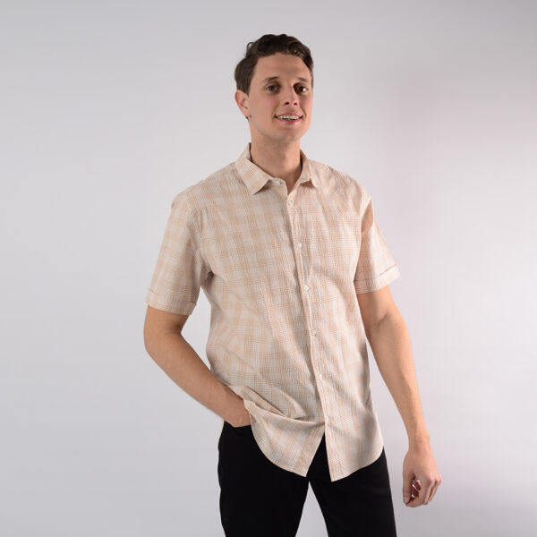 Lee Cooper Chemise Toicrj-20 Ch.MC.Stra Nat.