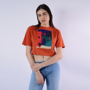 LOIS T-SHIRT MAILLE-16 ARETHA FEM NAT.