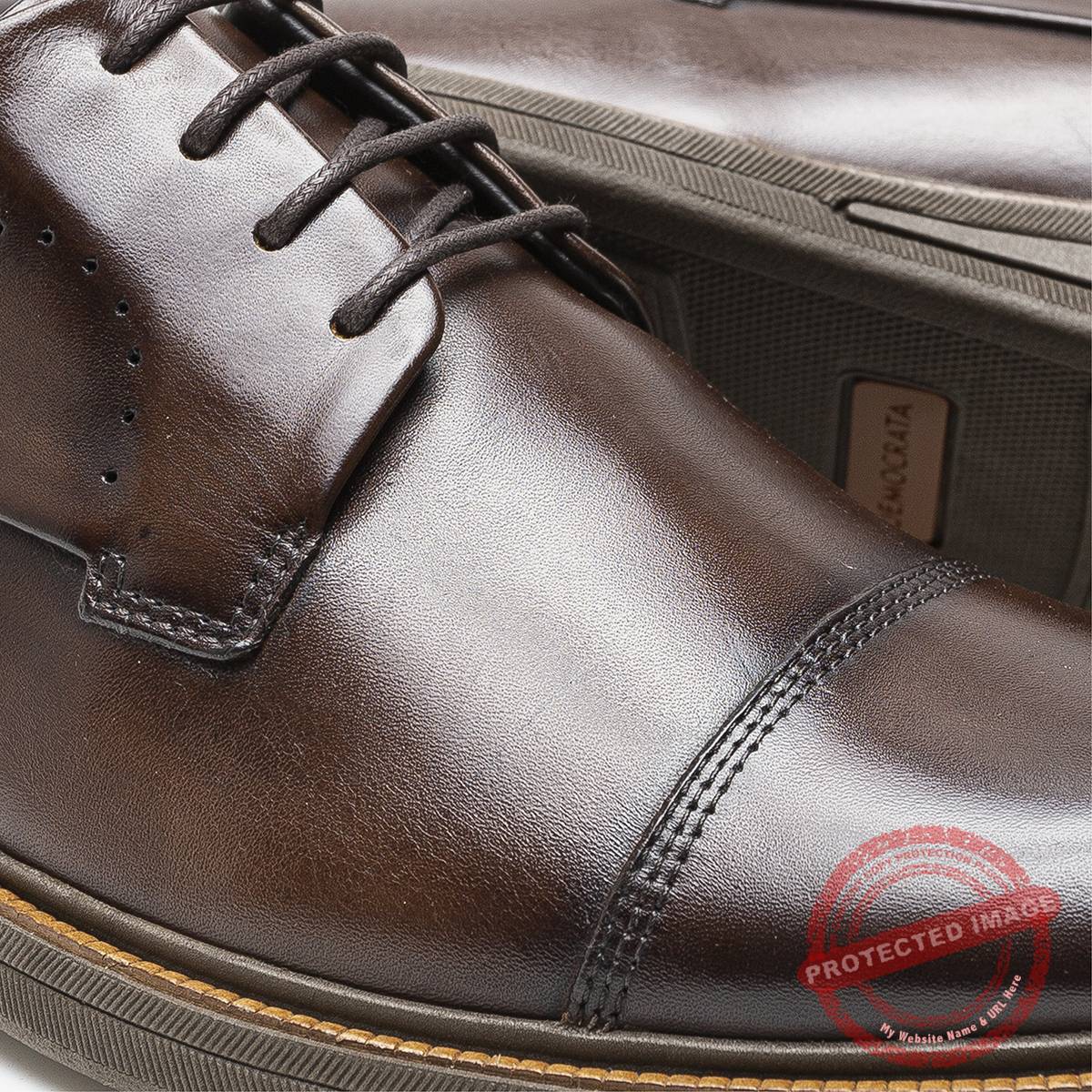 DEMOCRATA CHAUSSURES SHOES-07 Bay 273101 TABACO