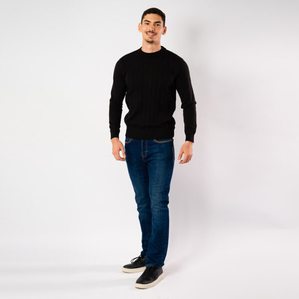 Lee Cooper Pull Maille-01 Lch2412-B Homme Nat.
