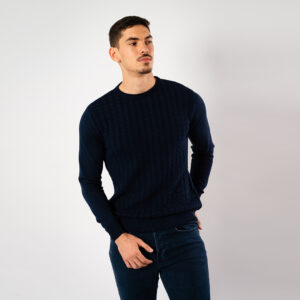 Lee Cooper Pull Maille-01 Lch2408 Homme Nat.