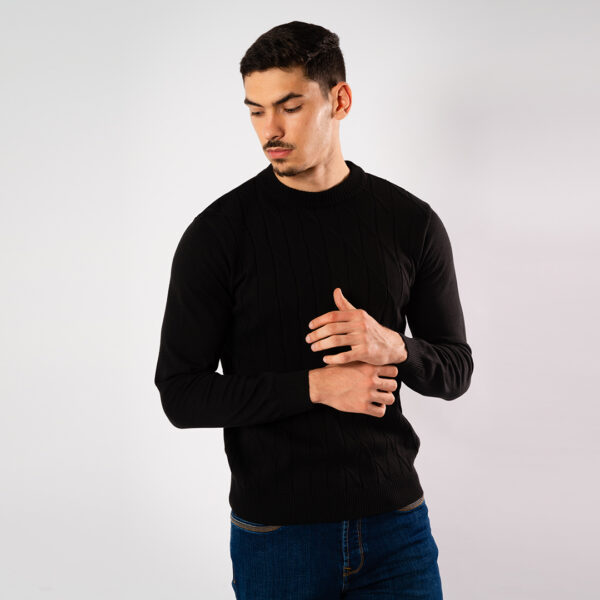 Lee Cooper Pull Maille-01 Lch2412-B Homme Nat.