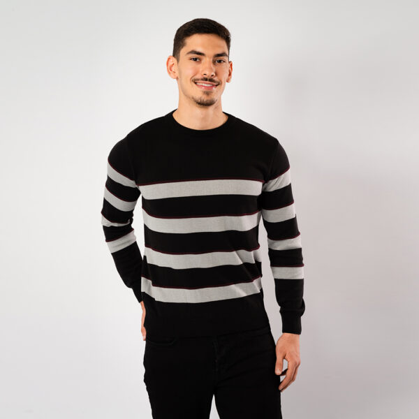 Lee Cooper Pull Maille-02 Lch2404 Homme Nat.