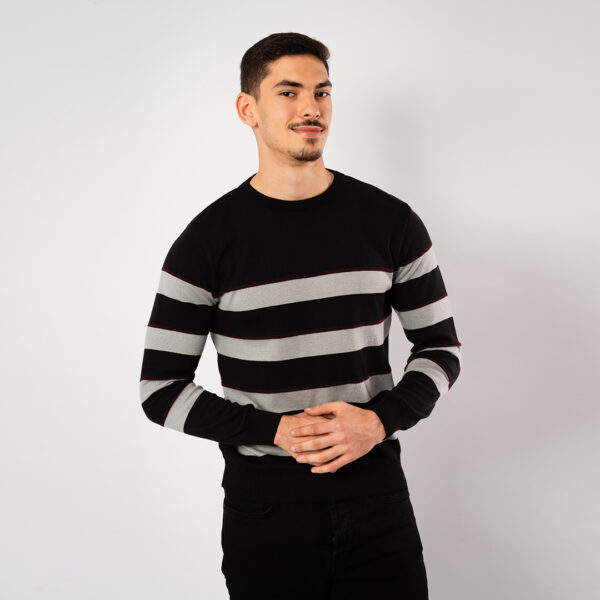 Lee Cooper Pull Maille-02 Lch2404 Homme Nat.