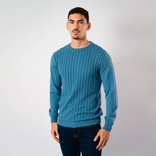 Lee Cooper Pull Maille-02 Lch2408 Homme Nat.