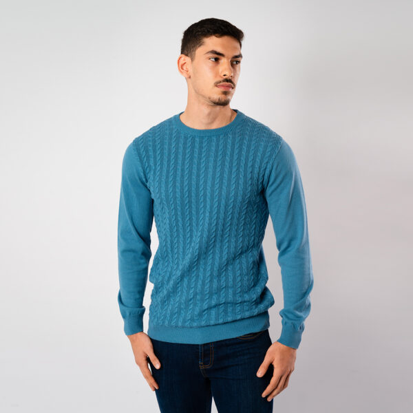 Lee Cooper Pull Maille-02 Lch2408 Homme Nat.