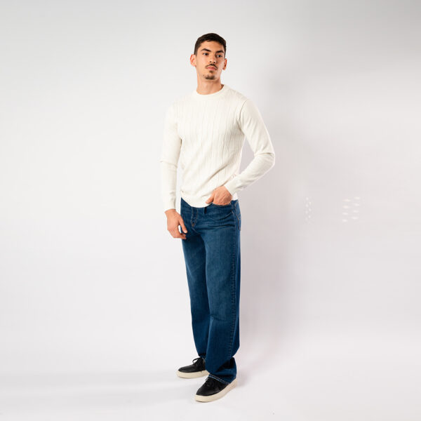 Lee Cooper Pull Maille-08 Lch2412-B Homme Nat.