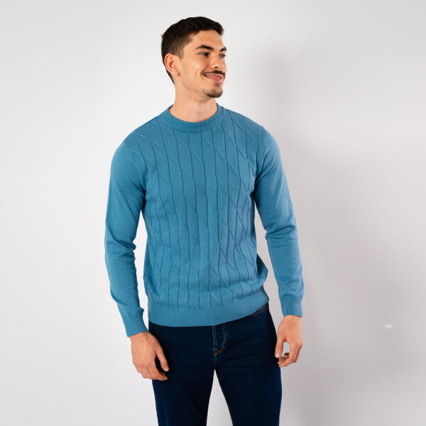 Lee Cooper Pull Maille-09 Lch2412-B Homme Nat.