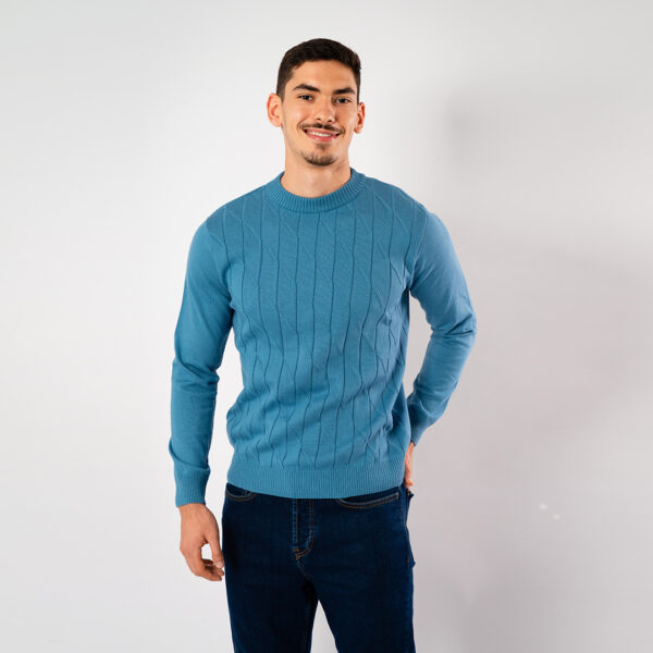 Lee Cooper Pull Maille-09 Lch2412-B Homme Nat.
