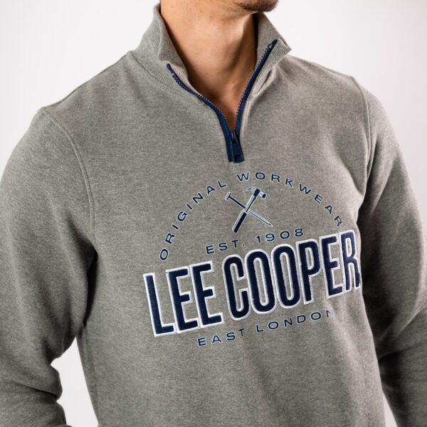 Lee Cooper Sweatshirt Maille-02 Bellingham Homme Nat.