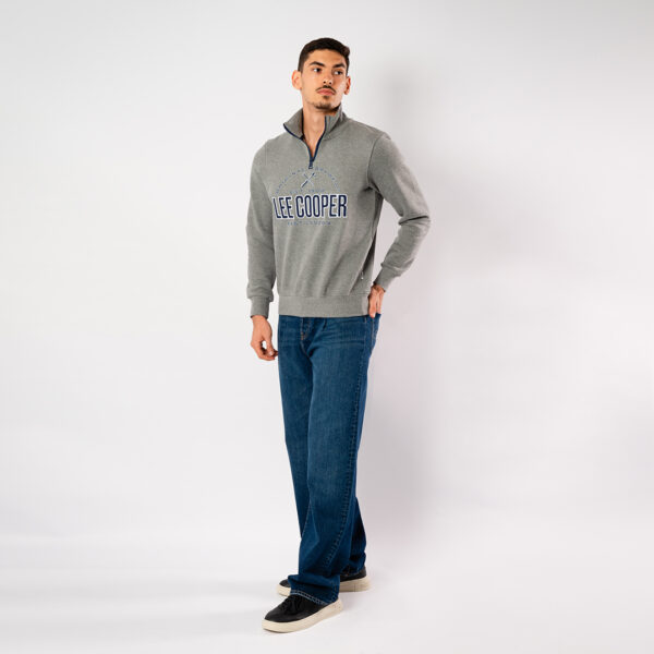 Lee Cooper Sweatshirt Maille-02 Bellingham Homme Nat.