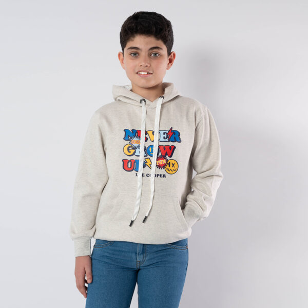 LEE COOPER SWEAT-SHIRT MAILLE-02 GROW ENF NAT.