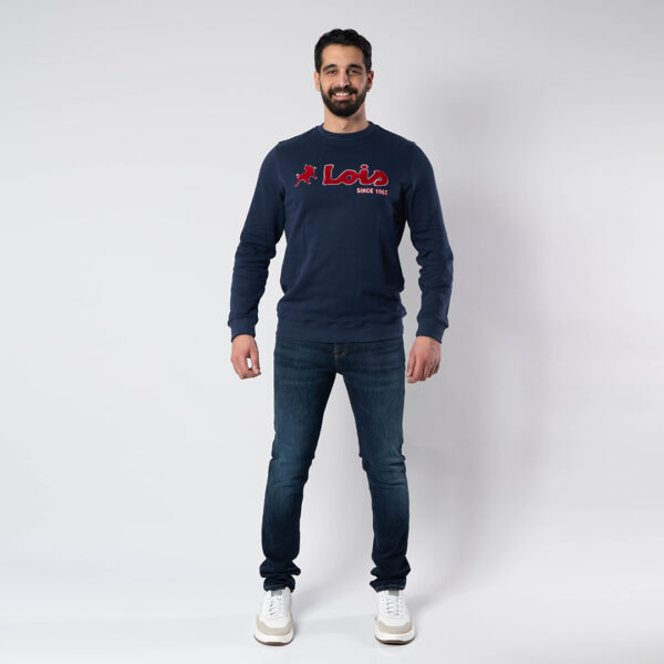 Lois Sweatshirt Maille-04 Oslo-2 Homme-Mul Nat.