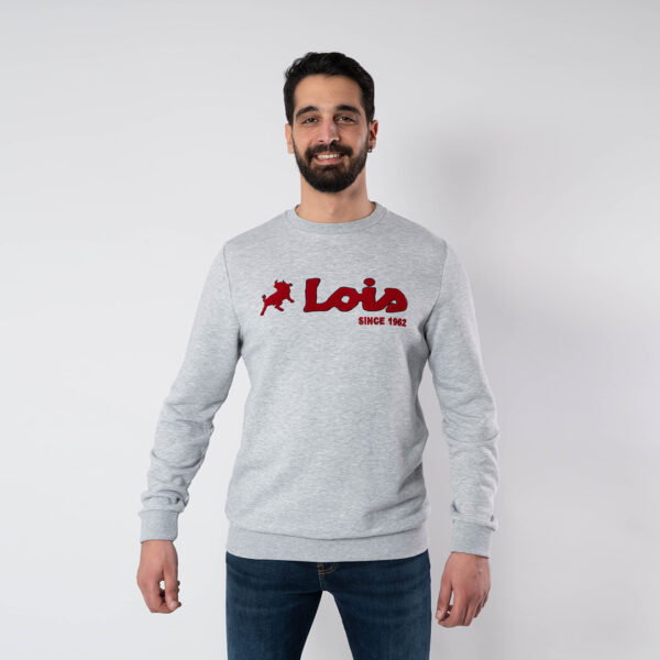 Lois Sweatshirt Maille-02 Oslo-2 Homme-Mul Nat.