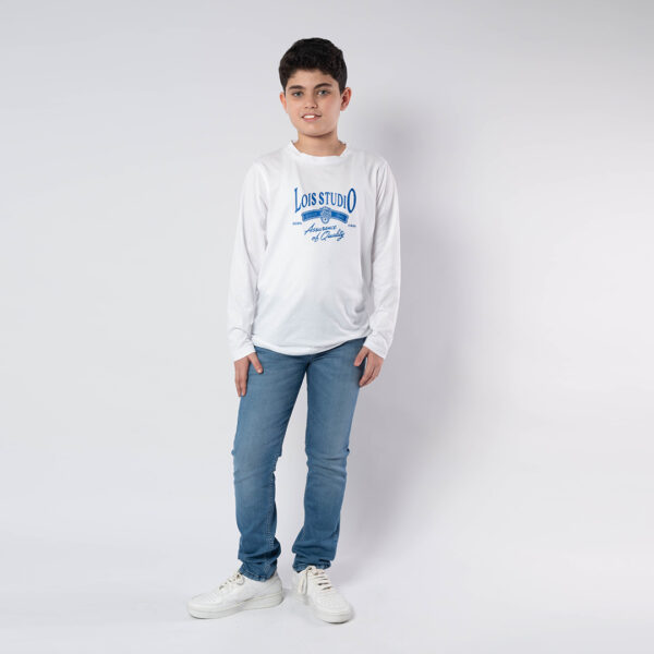 LOIS PULL MAILLE-01 ROCKY ENF NAT.