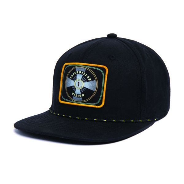 CAT Casquette CAT. Hi-Pro Snap Black