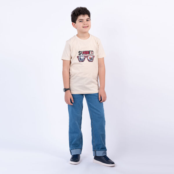 Paterson T-shirt Maille-04 Oscar Garçon Nat.
