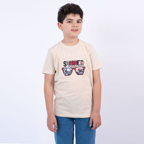 Paterson T-shirt Maille-04 Oscar Garçon Nat.