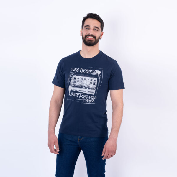 Lee Cooper T-Shirt Maille-09 Rally Homme-Mul Nat.