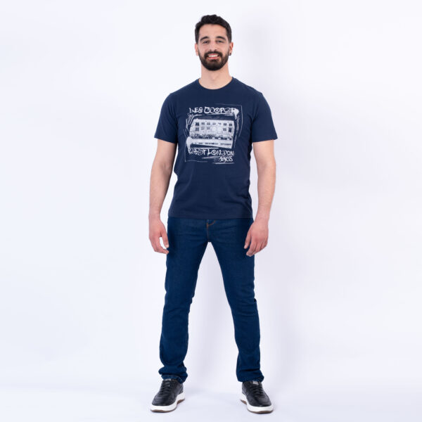 Lee Cooper T-Shirt Maille-09 Rally Homme-Mul Nat.