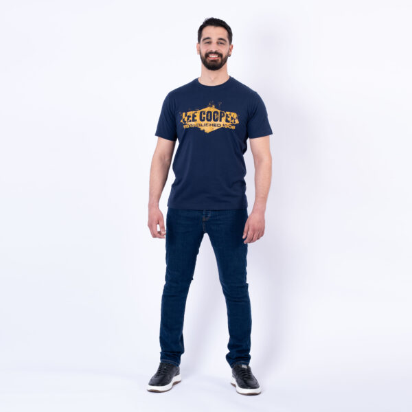 Lee Cooper T-Shirt Maille-09 Samba Homme-Mul Nat.