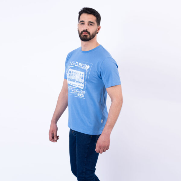 Lee Cooper T-Shirt Maille-11 Rally Homme-Mul Nat.